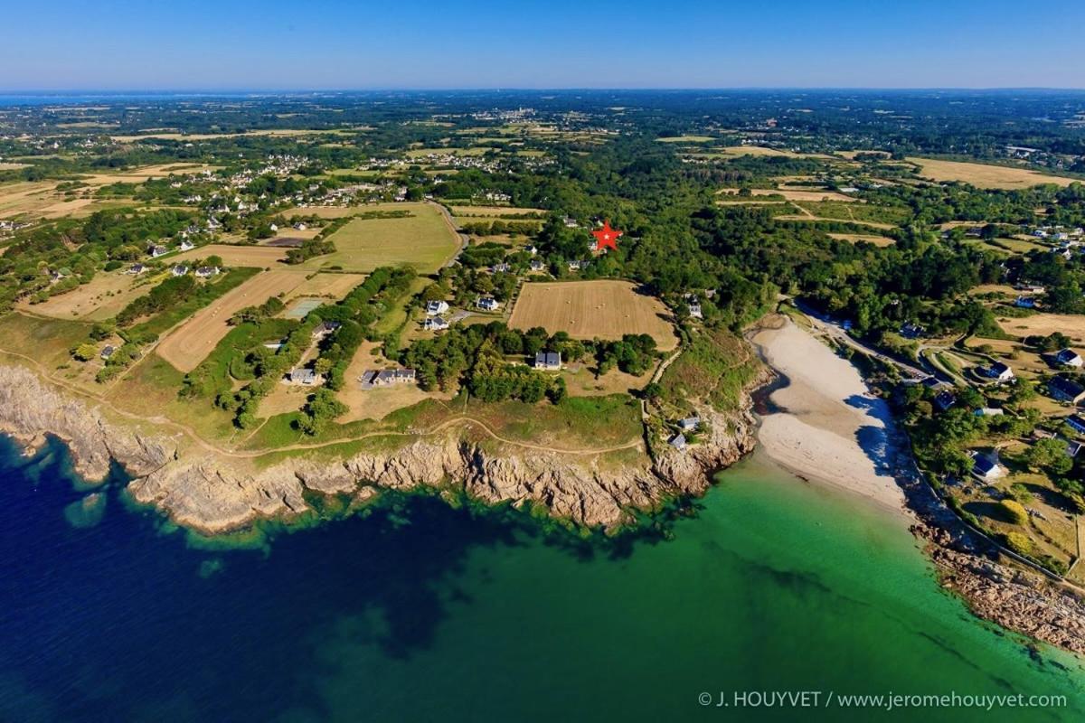 Villa Tidinghi, Plage De Rospico A Pied Névez Εξωτερικό φωτογραφία